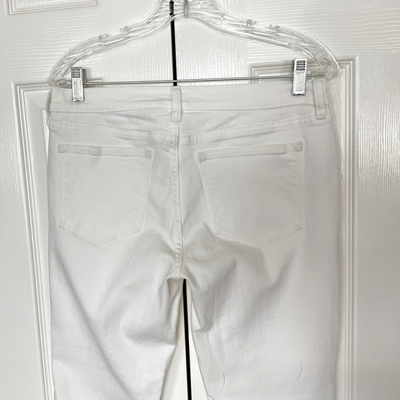 Host Pick!  J. Crew Skinny Jeans, White, Size 29/28,  NWOT - Picture 8 of 8